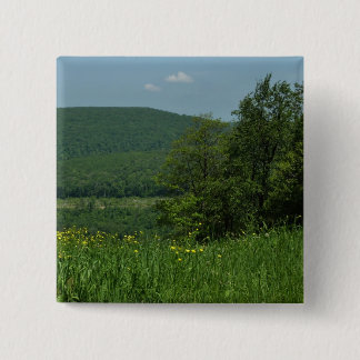 Laurel Highlands Pennsylvania Summer Photography 15 Cm Square Badge