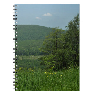 Laurel Highlands Pennsylvania Summer Photography Spiral Notebook