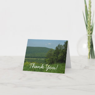 Laurel Highlands Pennsylvania Summer Photography Thank You Card