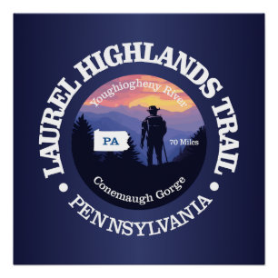 Laurel Highlands Trail (rd2) Poster
