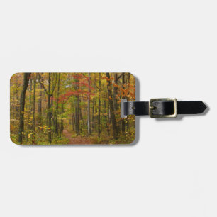 Laurel Hill Trail in Fall Luggage Tag
