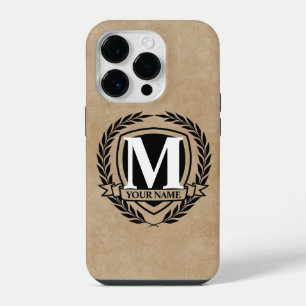 Laurel Monogram Design Case-Mate iPhone Case