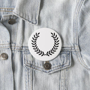 Laurel Wreath Button