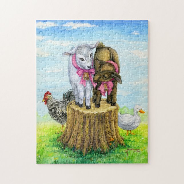 Laurie's Critters Jigsaw Puzzle (Vertical)