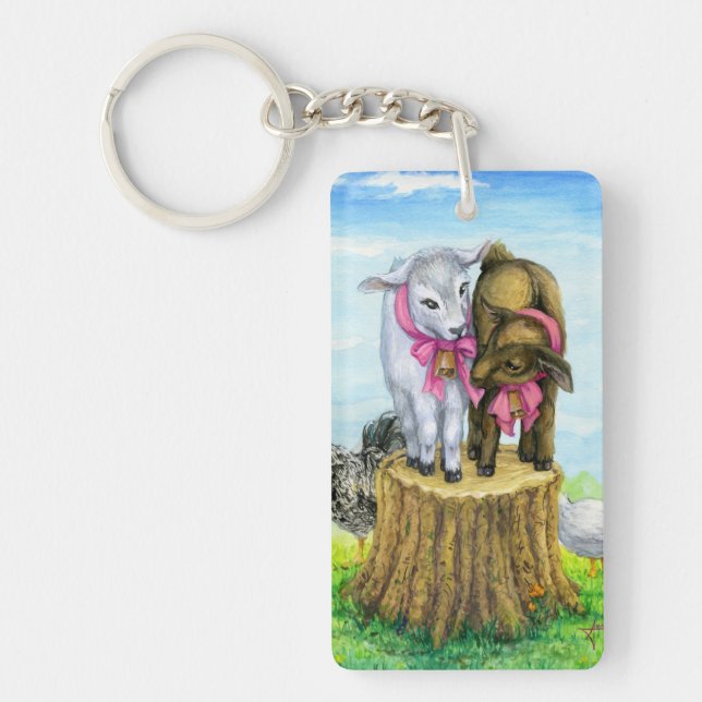 Laurie's Critters Key Ring (Front)