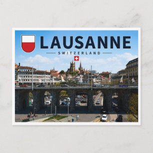Lausanne - Switzerland Postcard