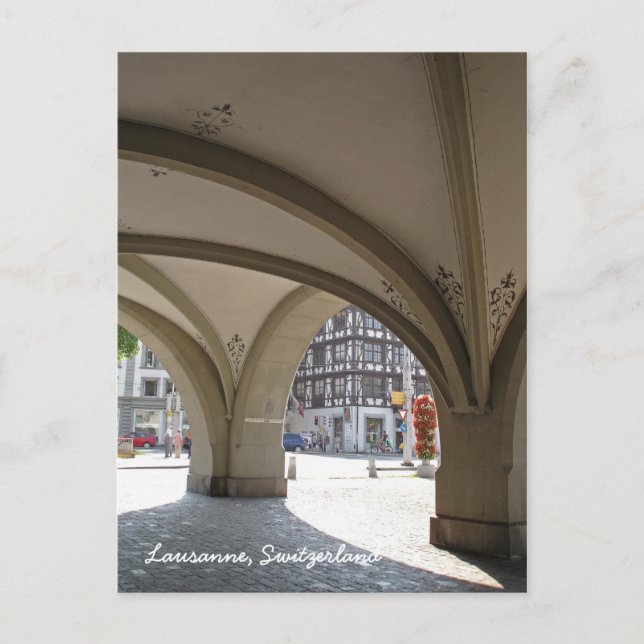 Lausanne, Switzerland Postcard (Front)