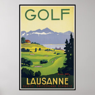 Lausanne Switzerland Poster