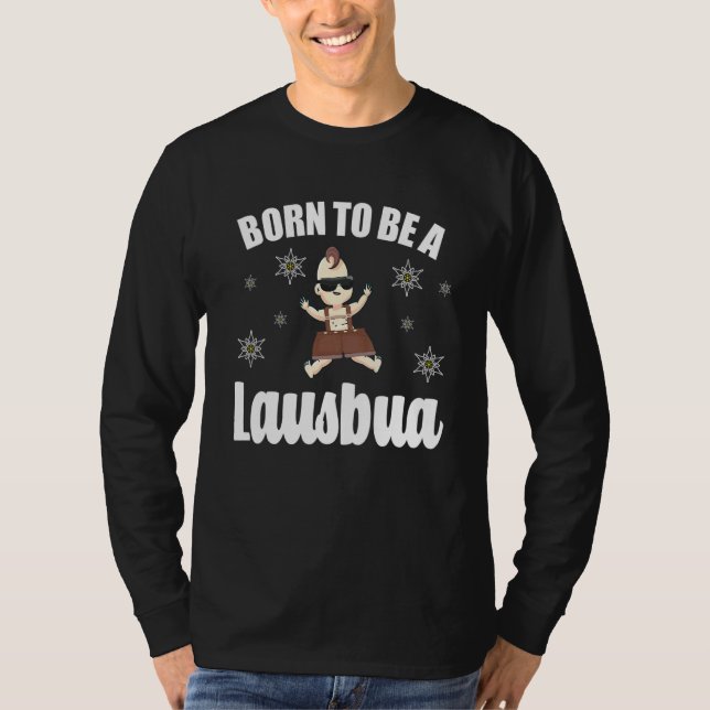 Lausbua Bavarian Boarisch Bayern Dialect T-Shirt (Front)