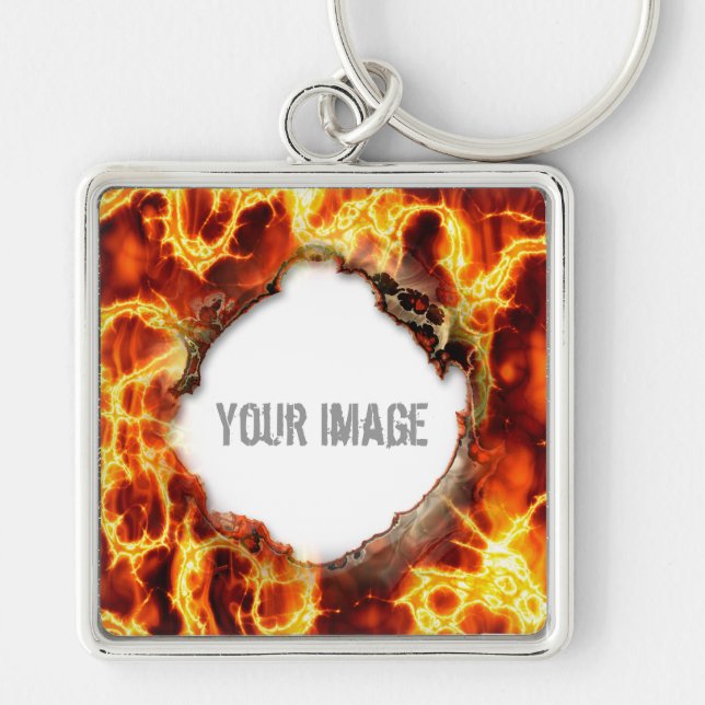 Lava 1 Keychain (Front)