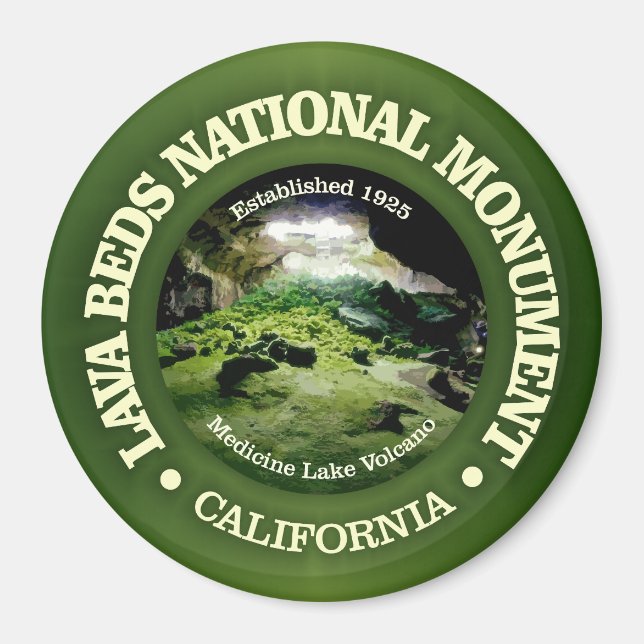 Lava Beds (NM) Magnet (Front)