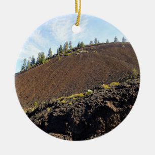 Lava Butte, OR Ceramic Tree Decoration