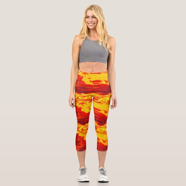 Lava capri leggings (Front)