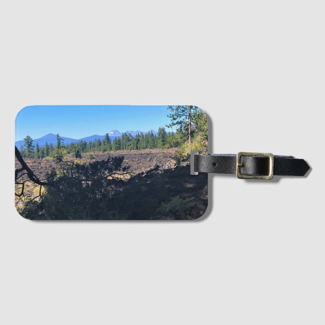 Lava Cast Forest, OR Luggage Tag (Front Horizontal)