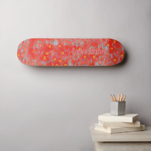 Lava Flame skateboard