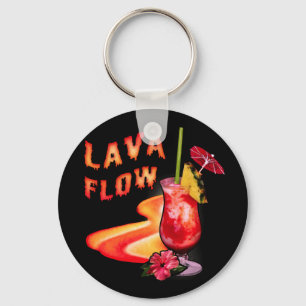 Lava Flow Key Ring