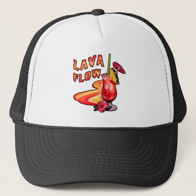 Lava Flow Trucker Hat (Front)