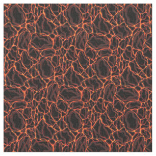 Lava flows fabric