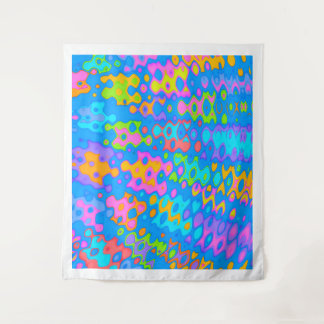 Lava Lamp Blobs | Retro Wall Tapestry