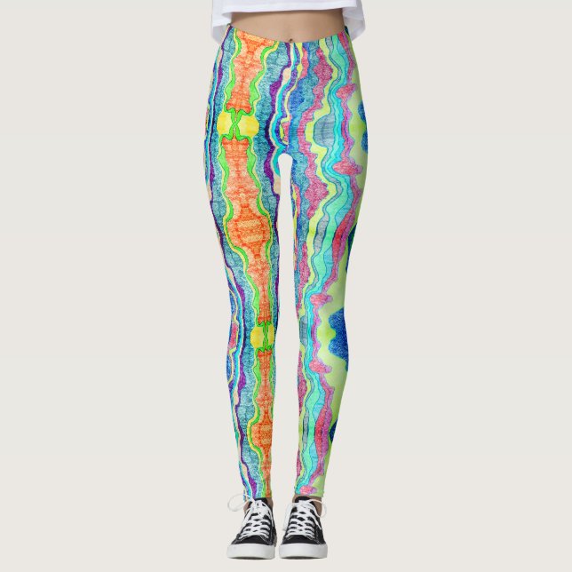 Lava Lamp Leggings (Front)