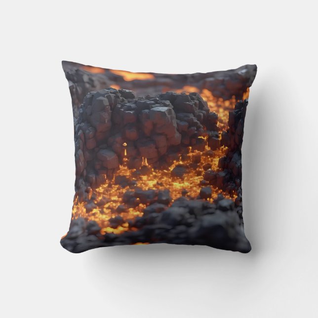 Lava Lands Cushion (Front)