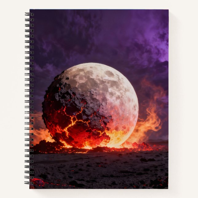 Lava Moon Notes Journal (Front)