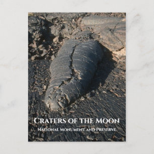Lava Toe, Craters of the Moon, Idaho Postcard