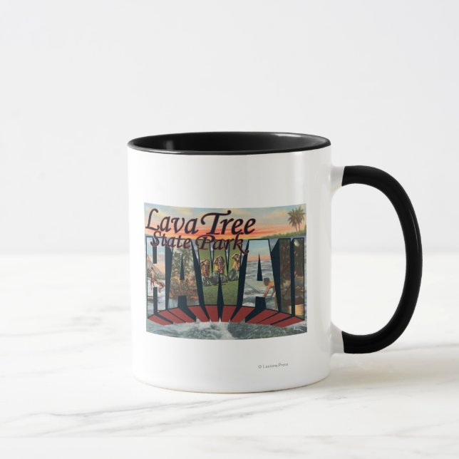 Lava Tree State Park, Hawaii Mug (Right)
