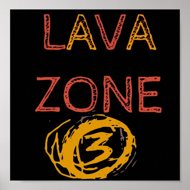 LAVA ZONE 3 BIG ISLAND HAWAII POSTER (Front)
