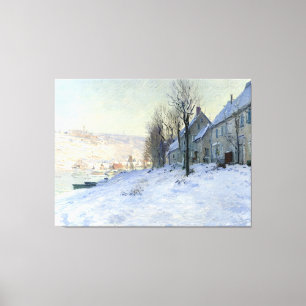 Lavacourt Sun and Snow Canvas Print