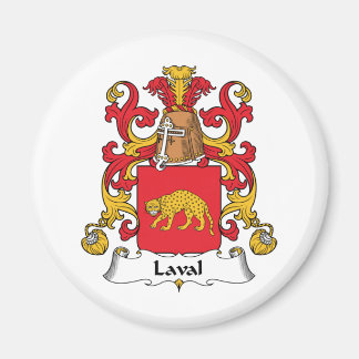Laval Family Crest Magnet
