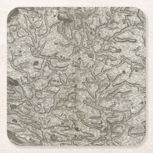 Laval Square Paper Coaster