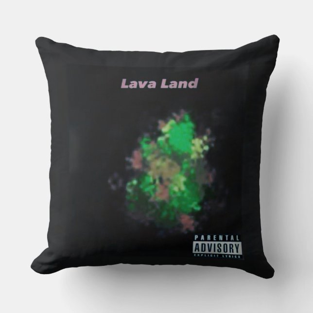 lavaland. throw pillow [back again edition] (Front)