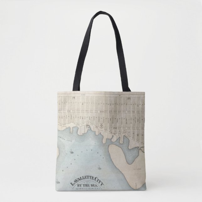 Lavallette City by the Sea, Squan Beach, NJ Tote Bag (Front)