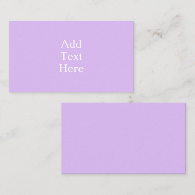 Lavander Enclosure Card (Front/Back)
