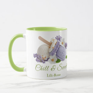 lavander Ice Cream Sandwich Day  Mug