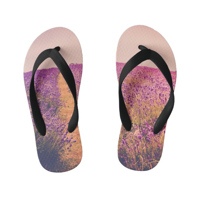 Lavander Kid's Jandals (Footbed)