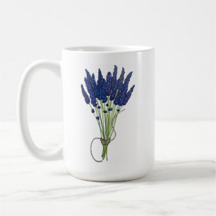 Lavandula Lavender Bunch Herb Purple Flower Garden Coffee Mug