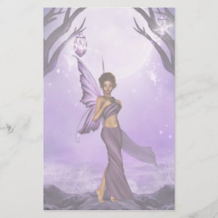 Lavendar Dreams Fairy Stationery