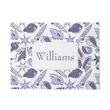 Lavendar Seashells | Add Your Name