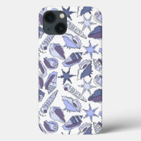 Lavendar Seashells