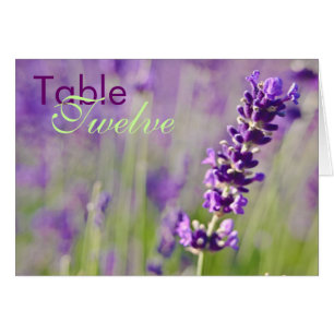 Lavendar • Table Card