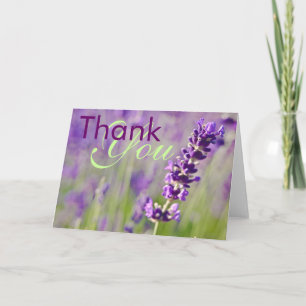 Lavendar • Thank You Card