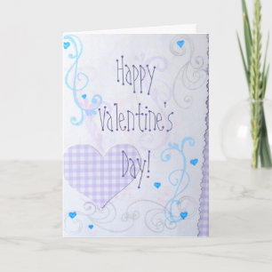 Lavendar V-Day Card