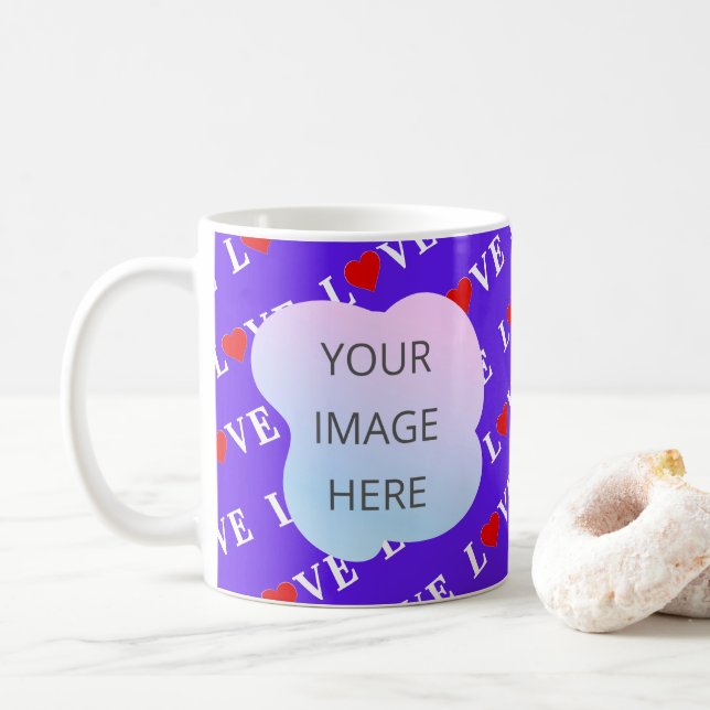 Lavende LOVE Stylish Coffee Mug (With Donut)