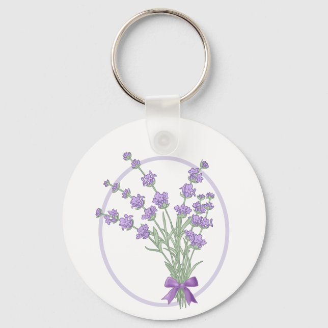 Lavendelstrauss Key Ring (Front)