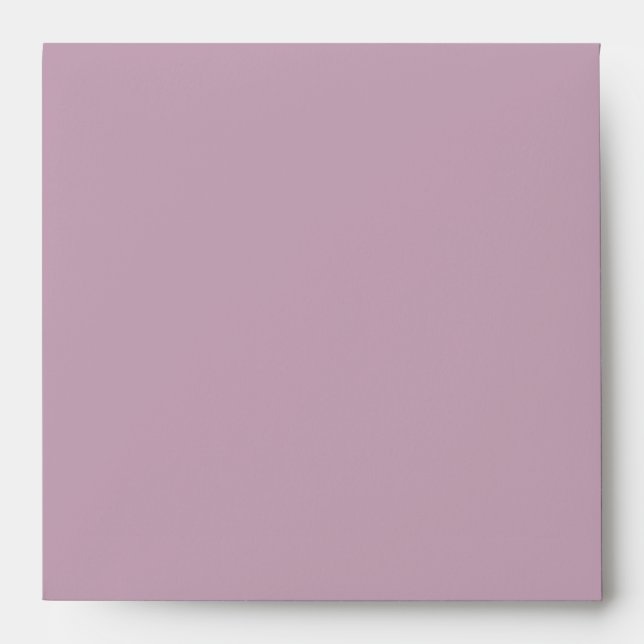 Lavender 5x5 Envelope to Match Invitation (Front)
