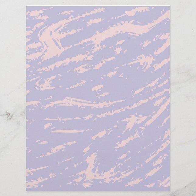 Lavender Abstract Scrapbooks Paper (Front)
