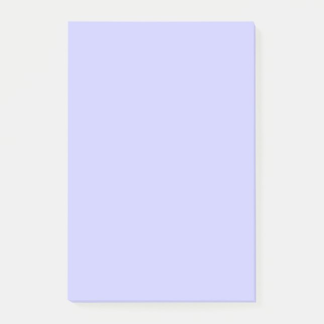 Lavender accent colour decor ready to customise post-it notes (Front)