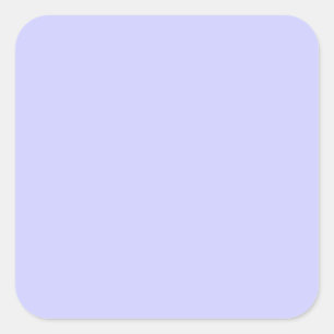 Lavender accent colour decor ready to customise square sticker